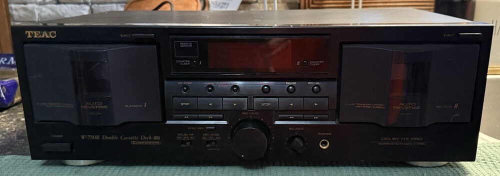 TEAC W-750R  cassette deck